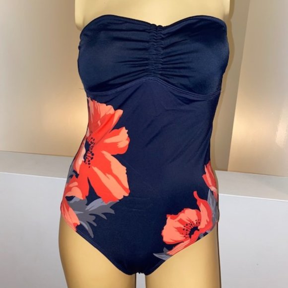 Joe Fresh Halter One Piece Bathing Suit - Picture 4 of 10